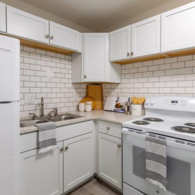 Kitchen detail at The Jefferson